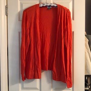 Old navy orange cardigan